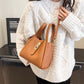 👜Dames grote capaciteit plantaardige mand bucket bag