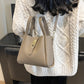 👜Dames grote capaciteit plantaardige mand bucket bag