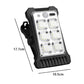 Solar Outdoor Clip Lights met bewegingssensor