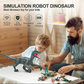 2025 Optimale geschenken voor kinderen- Realistische afstandsbedieningsdinosaurussen