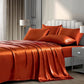 🔥geen verzendkosten🔥25 Momme Luxe Puur Moerbei Zijden Beddengoedset Van 4 Stuks (1x Dekbedovertrek + 1x Hoeslaken + 2x Kussenslopen)