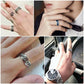Titanium Stalen Draaibare Kettingring