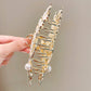 Gouden Tarwe Elegante Legering Haargreep