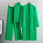 Herfst Mouwloos Vest ＆ Cardigan ＆ Broek 3-Delig Set