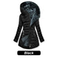 Women's Slim Fit Padded Coat with Plush Lining