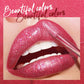 Glitter Schedel Waterproof Langhoudende Vloeibare Lippenstift