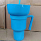 1000ml Stadionmok met rietje en kleurverandering