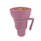 1000ml Stadionmok met rietje en kleurverandering