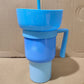 1000ml Stadionmok met rietje en kleurverandering