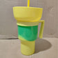 1000ml Stadionmok met rietje en kleurverandering