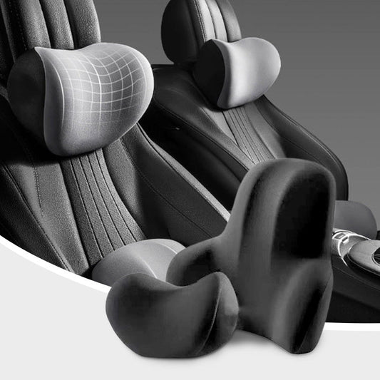🔥2026 Nieuwe release🔥Hemory Foam Hoofdsteun & Lendesteun voor Autostoel
