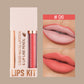 Waterdichte Matte Velours Vloeibare Lippenstift en Liner Set