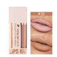 Waterdichte Matte Velours Vloeibare Lippenstift en Liner Set