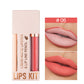 Waterdichte Matte Velours Vloeibare Lippenstift en Liner Set