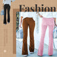 💕Hete verkoop - 49% korting💕Hoge taille Slim Micro Corduroy Stretch Broek