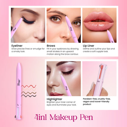 4-in-1 make-up pen voor onderweg