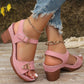 💗50% korting voor een beperkte tijd💗Sandalen met hoge hakken voor dames（Hoe meer je koopt, hoe hoger de korting）