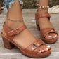 💗50% korting voor een beperkte tijd💗Sandalen met hoge hakken voor dames（Hoe meer je koopt, hoe hoger de korting）