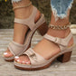 💗50% korting voor een beperkte tijd💗Sandalen met hoge hakken voor dames（Hoe meer je koopt, hoe hoger de korting）