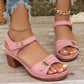 💗50% korting voor een beperkte tijd💗Sandalen met hoge hakken voor dames（Hoe meer je koopt, hoe hoger de korting）