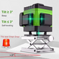 🔥 2025 Hot Sale - 49% korting🔥Infrarood groen licht laserwaterpas voor precisiewerk
