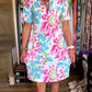 🌷💞Korte mouwen jurk met bloemenprint