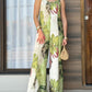 Weit geschnittener Damen-Jumpsuit mit trendigem Pflanzenprint