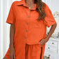 Dames Mode Set Van Effen Kleur Overhemd
