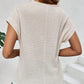👕 BEPERKTE AANBIEDING: 50% KORTING! ✨ Gebreide mesh-top – Ademend, zachte steken & 6 aardse kleuren 🍃