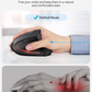 🖱Draadloze USB oplaadbare ergonomische verticale optische muis