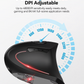 🖱Draadloze USB oplaadbare ergonomische verticale optische muis
