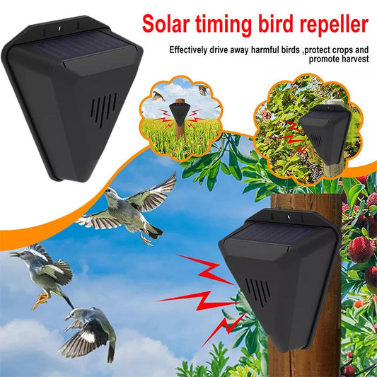 ✨Waterdichte Vogelverjager voor Buiten op Zonne-Energie