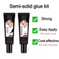 🔥2025 HEET VERKOCHT🔥 Extra Sterke Sneldrogende Halfvaste Nagellijm & Remover Set
