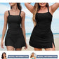 Tweedelig Tankini-Badpak met Buikbeperking - Pronk met je Figuur