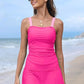 Tweedelig Tankini-Badpak met Buikbeperking - Pronk met je Figuur