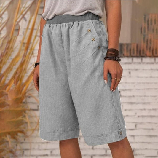 🌸Uitverkoop 50% korting🌸Dames casual zomer shorts met zakken
