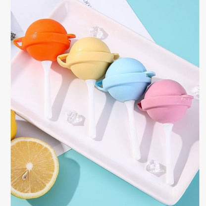 🍦Zelfgemaakt lolly-ijs🟧Antiaanbak siliconen ijsvorm🍭