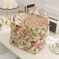 🌸 Draagbare Opvouwbare Opbergmand met Bloemenprint – Stoffen Mand