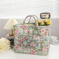 🌸 Draagbare Opvouwbare Opbergmand met Bloemenprint – Stoffen Mand