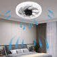 🌞Fris De Lente In Met 50% Korting!💡2-in-1 Dimbare Plafond Ventilatorlamp met Afstandsbediening – Stil, Verstelbaar en Ruimtebesparend