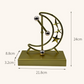 Gouden Maan Magnetische Perpetual Motion Bureaudecoratie