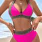 💥Dames Halter-Bikiniset met Striksluiting op de Rug – 2-Delig