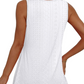 ⏰Hot Sale 50% korting🎁 Casual V-hals Bloemige Ruffels Mouwloze Top voor dames