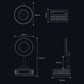🔥Opvouwbare magnetische autotelefoonhouder