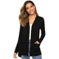 ? UITVERKOOP 49% KORTING?Casual lichtgewicht vest voor dames met lange mouwen