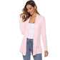 ? UITVERKOOP 49% KORTING?Casual lichtgewicht vest voor dames met lange mouwen