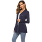 ? UITVERKOOP 49% KORTING?Casual lichtgewicht vest voor dames met lange mouwen
