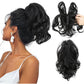 klauw clip korte paardenstaart hairextensions buigzame metalen