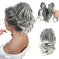klauw clip korte paardenstaart hairextensions buigzame metalen