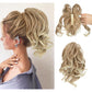 klauw clip korte paardenstaart hairextensions buigzame metalen